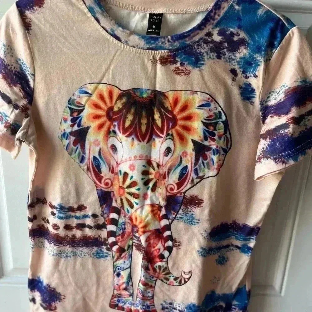 Boho elephant shirt